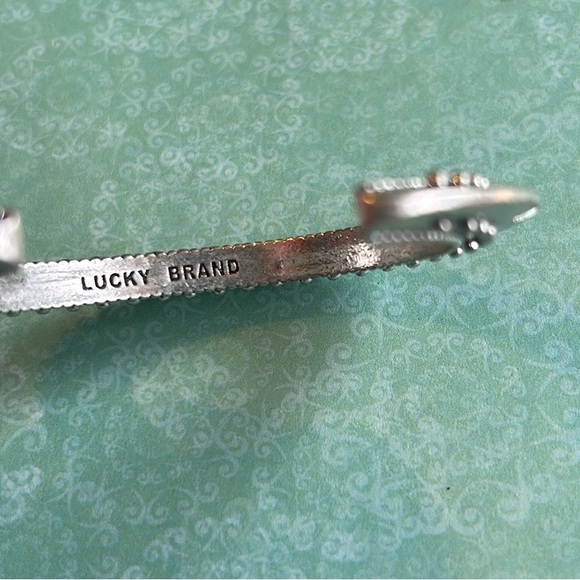 LUCKY BRAND🌟Silver Spike Cuff Bracelet - Picture 4 of 6